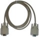 6 foot serial null-modem crossover cable. RS232 DB9 female to RS232 DB9 female.